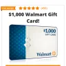 Reward Zone USA - free $1,000.00 amazon gift card