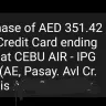 Cebu Pacific Air - booking error and deducted on credit card