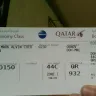 Qatar Airways - group check-in and hot cabin