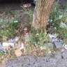 Crunch Fitness - garbage at storefront - Photo 1