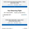 Malaysia Airlines - masalah perubahan tiket secara tiba-tiba