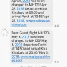 Malaysia Airlines - changing flight dates - Photo 1