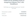 WorldRemit - after 14 days of transaction I haven't received the money yet