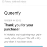Queenfy - item was never shipped - Photo 2