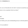 Coinbase - wire to coinbase not being returned for 15 days after receiving notice it was being returned.