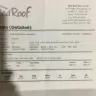 Red Roof Inn - overcharged hotel cost