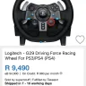 Takealot - logitech - g29 driving force racing wheel for ps3/ ps4 (ps4) - Photo 1