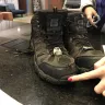 Skechers USA - blais bixford dark brown work boots size 10