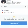 Grab - I am complaining about a grab driver whose name is ricardo gullem pacinio with plate number ni 1042