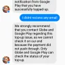 Globe Telecom - I am complaining about my deducted load