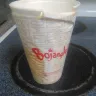 Bojangles’ International / Becajun.com - damaged coffee cup