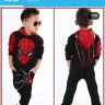 Wish - 2 color spiderman child sports suit 2 pieces set tracksuits boys clothing sets coat+pants