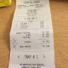 Chicken Express - being given incorrect receipt