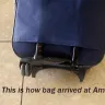 Kuwait Airways - broken baggage