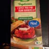 Asda Stores - a piece of paper found embedded in one of asda's spicy piri piri bean burgers - Photo 4