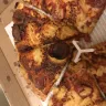 Pizza Hut - burnt and dry pizza
