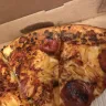 Pizza Hut - burnt and dry pizza