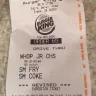 Burger King - customer service