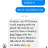 AIESEC International - mistreatment in an refund issue - Photo 1
