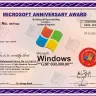 Microsoft - prize winning certificate - Photo 3