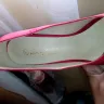 Jumia - red suade high heel shoes.