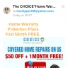 Yahoo! - choice home warranty email