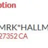 Hallmark - unauthorized credit card charges