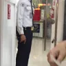 Bank Of The Philippine Islands [BPI] - rude and irate security guard at bpi ayala center cebu basement 1