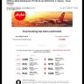 AirAsia - confirmed booking shows need payment status even after payment successful