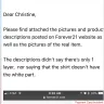 Forever 21 - the worst corporate - disgusting / unethical behavior I have ever found - Photo 2