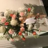 Avas Flowers - Peach & white sympathy spray - Photo 1