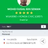 Grabcar Malaysia - cancellation booking by driver