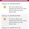 LBC Express - I am complaining about the delivery of my package.