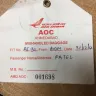 Air India - baggage delayed by 4 days - air india flight ai031 - Photo 3