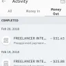 Freelancer.com - took $ without my knowledge then claimed no charges were made. - Photo 3