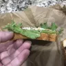 Panera Bread - napa almond chicken salad sandwich