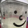 Malaysia Airlines - plastic milk powder break