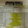 American Freight - delivery and customer service