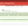 AliExpress - order not received in namibia, shows as 'confirmed receipt' on website, so I cant submit dispute