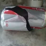 Coca-Cola - aluminum can split