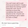 Letgo - I posted an animal hut for sale and it went down hill