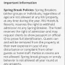 RIU Hotels & Resorts - riu republica spring break policy - Photo 48