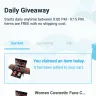 Wish - daily claims / glitched giveaway