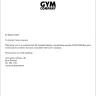 Gym Company - gym cancellation