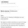 CityBookers - cancellation of flight - Photo 1