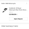 AliExpress - xuankun off-road motorcycle rear shock absorber accessories after the balloon 260 270 280mm shock absorber - Photo 2
