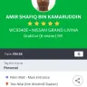 Grabcar Malaysia - about an unruly driver