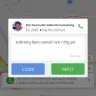 Grab - driver requesting to cancel booking