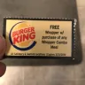 Burger King - coupons