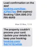 Booking.com - unauthorised credit card charges - Photo 1